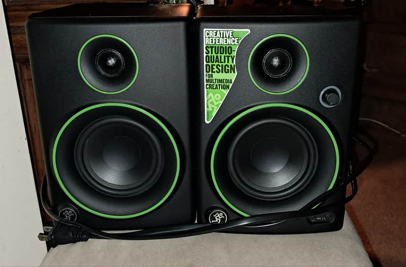 Mackie CR4 4" Active Studio Monitors (Pair) 2014 - 2019 - Black image 1