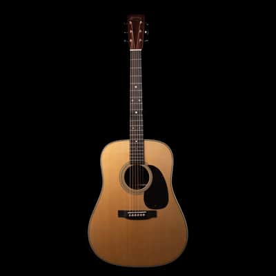 Martin D-28 Standard Natural Acoustic Guitar with Case image 3