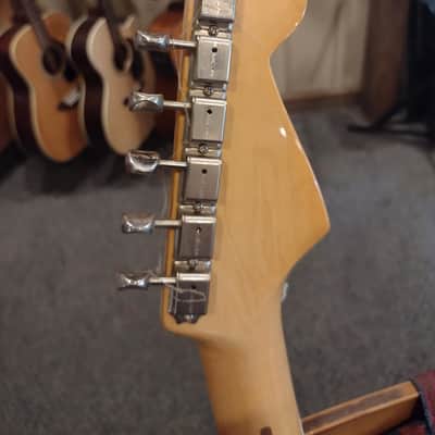 Fender American Original 50's Lefty Strat 2019 - Gloss white image 4