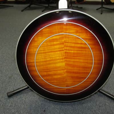 Washburn Americana B16 5-string Resonator Banjo - Tobacco Sunburst with Hard Case image 5