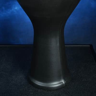 Meinl HE-3018 Hand Engraved Aluminum Doumbek with Synthetic Head 2010s - Black image 2