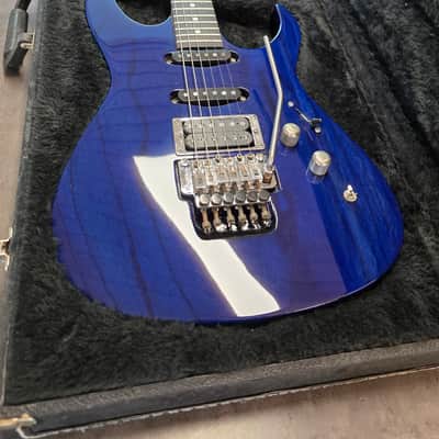 ESP M-III CUSTOM SHOP Cyber Joint Prototype Ash & Mahogany HSS Super Strat FR Floyd Rose Mirage II Guitar image 13