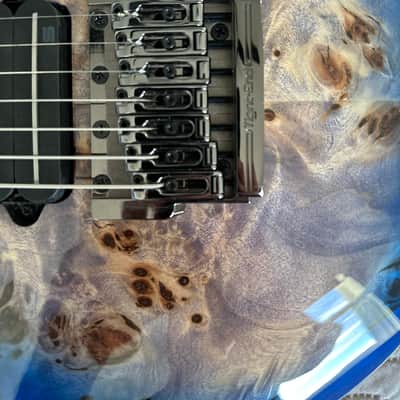Ibanez RG Premium RG1027PBF 2017 - Cerulean Blue Burst image 13