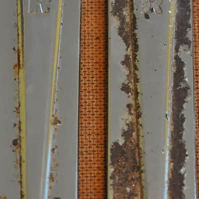 Fender 19" Tilt Back Legs Vintage Original Pat. Pend embossed on legs 1960's image 4