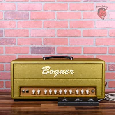Bogner Shiva 20th Anniversary 6L6 60-Watt Head Gold Tolex image 1