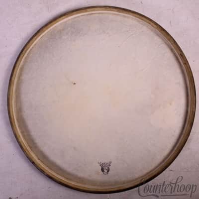 Ludwig "Buckeye" Snare/Tom 14" Calf Skin Drum Batter Head Vintage 30s Maple Hoop image 2