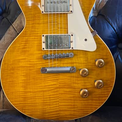 Gibson Custom Shop Historic VOS 1958 Les Paul Standard Reissue Lemon Burst R8 image 3