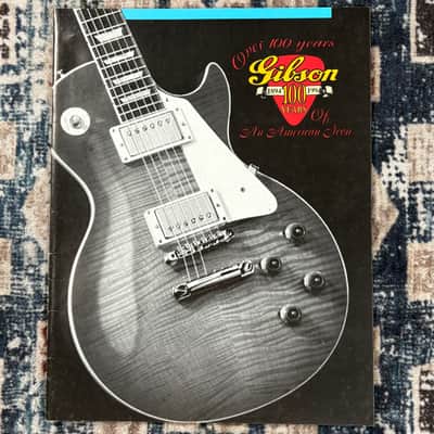 1994 Gibson Over 100 Years of An American Icon Apparel Catalogue! E12 image 1