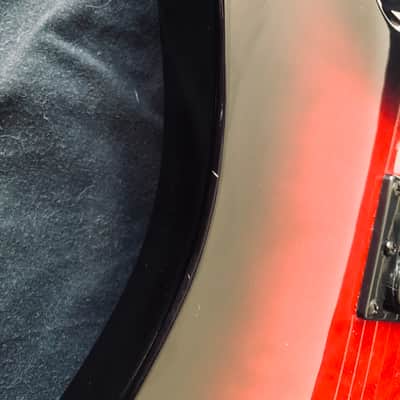 Jackson JS32 DKA-M Dinky Transparent Redburst image 12