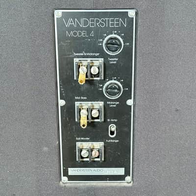 Vandersteen Model 4 Tower Speakers w/ WX-4 Crossover (Pair) image 6