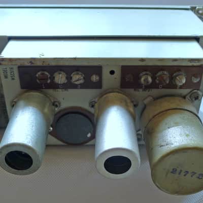 Very Cool Webster Electric WSC 515 Tube Compressor Microphone Pre amp Altec 438 EMI RS 124 image 15