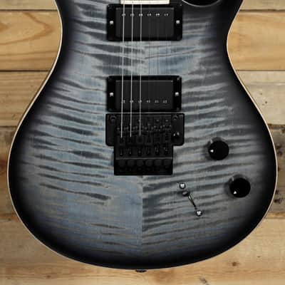 PRS Dustie Waring CE 24 "Floyd" Electric Guitar Faded Blue Smokeburst w/  Case image 2
