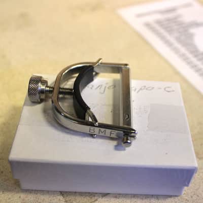 BMF Banjo Capo - Hand Made - Non-Radiused image 1