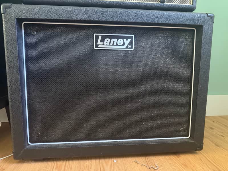 Laney LFR-112 Full Range 1x12" 200-Watt Active Guitar Cabinet 2018 - Black image 1
