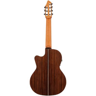 Kremona Fiesta CW-7 Classical Electric Guitar Regular Gloss Natural image 11