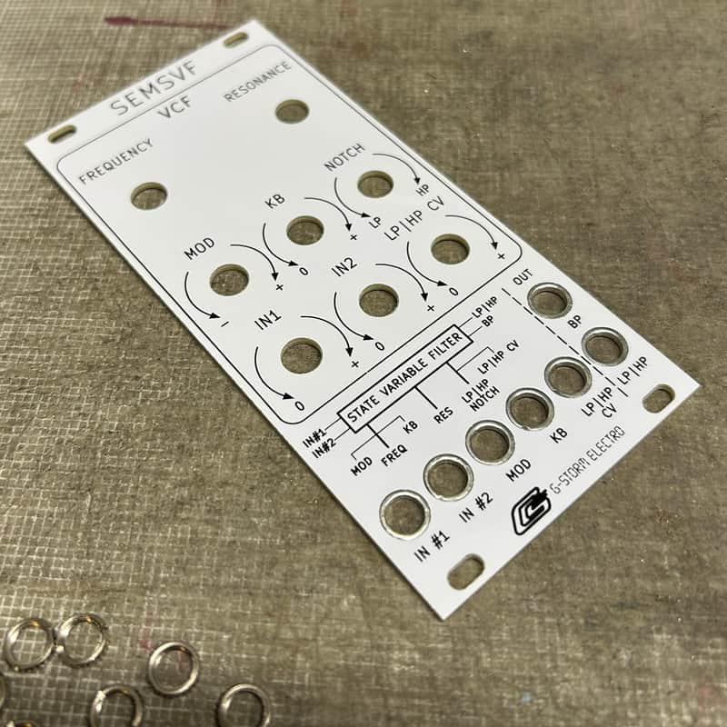 G-Storm Electro SEMSVF White Replacement Panel Only imagen 1