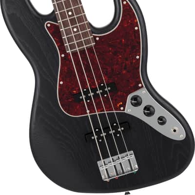 Fender Made in Japan Limited Jazz Bass Raw Ash - Black image 6
