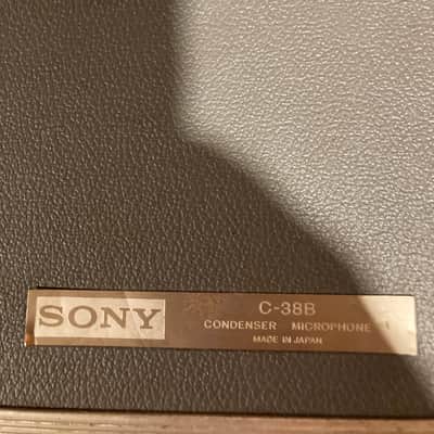 Sony C-38B Condenser Microphone 1970s - 1980s - Blue image 5