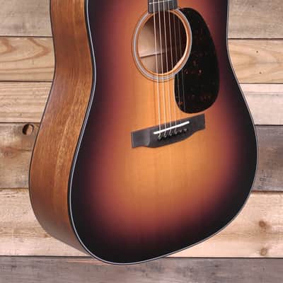 Martin D-18 Acoustic Guitar Satin 1935 Sunburst w/ Case image 2
