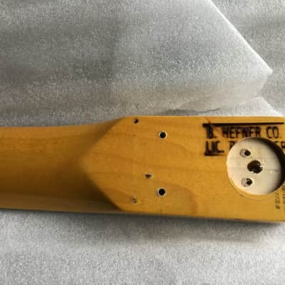 Fender Custom Built ‘75 Jazz Bass Neck 1975 - Vintage Yellow Gloss Nitro image 2