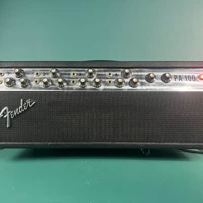 Immagine Fender PA 100 Mixer Amplifier Guitar Bass 100 watt 1970s amp - 4