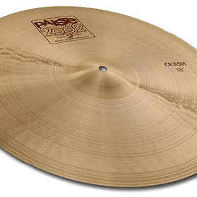 Paiste 15" 2002 Crash Cymbal 1980 - 2015