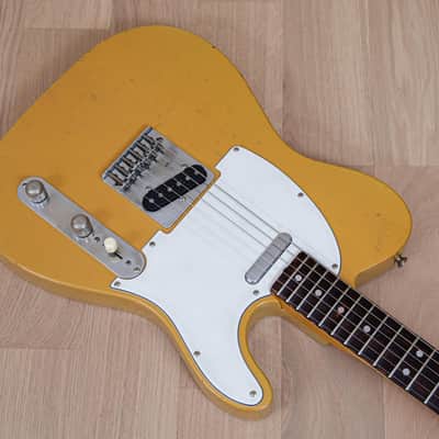 1980s Tokai Breezysound Model TE50-BLR T-Style Vintage Electric Guitar Butterscotch Japan w/ Case image 8