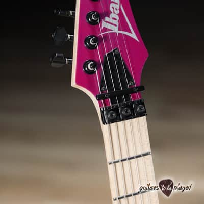 Ibanez RG550 Genesis Made-In-Japan HSH Guitar – Purple Neon image 5