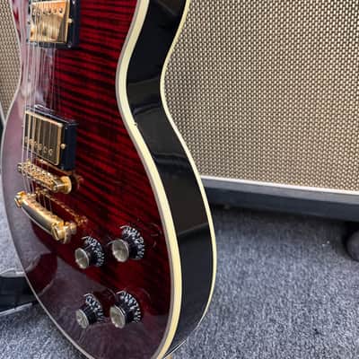 Gibson Custom Shop '68 Les Paul Custom Reissue 2007 - Red Tiger image 6