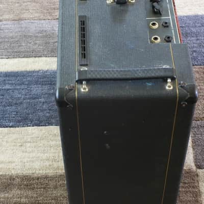 Vox AC-15/T Twin 2-Channel 15-Watt 2x12" Guitar Combo 1965  - Black with Black Diamond Cloth image 5