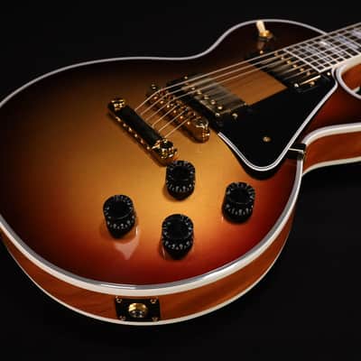MINT Gibson Les Paul Custom Viceroy Goldburst Natural Back Gloss Gold Hardware CUSTOM ORDER image 3