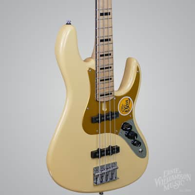 Sire Marcus Miller V5 24-4 String, 24 Fret - Rosewood Fingerboard, Vintage White - 8# 9oz image 4
