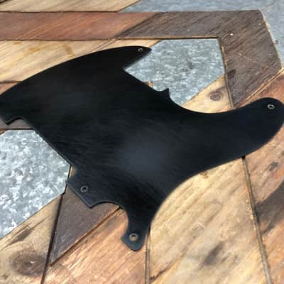 Real Life Relics Aged Black Esquire Pickguard 1 Ply 5 Hole Bakelite   [PGN1]