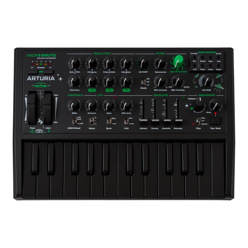Arturia MicroBrute UFO Edition Analog Monosynth – Limited Edition – Brand New w/ Warranty image 1