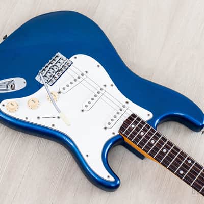 1981 Tokai Springy Sound ST60 Vintage S-Style Guitar Metallic Blue, 100% Original w/ Case, Japan image 9