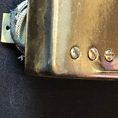 Gibson Patent # Sticker T-top Humbucker pickups 1968 - T-Tops w Gold Covers Narrow spacing PAFs Byrdland image 10