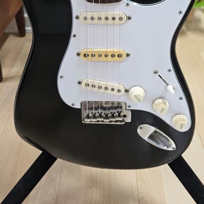 1973 Fender Stratocaster Heavy Relic American Vintage 70s 1970's USA Strat Black Rosewood Electric Guitar Oversized Headstock image 2