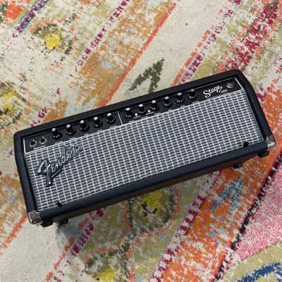 Fender Stage 100watt Solid State Amplifier Head Black/Silver image 13