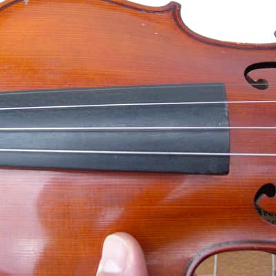 Breton Mirecourt Violino 3/4 da studio 1887 Noce image 11