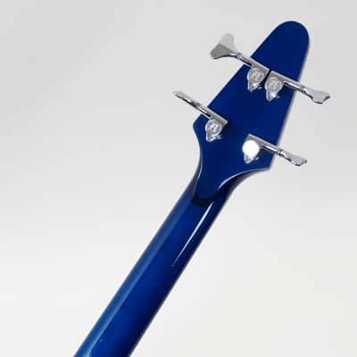 1991 Alembic Essence Bass - Transparent Blue - Figured Maple! image 14