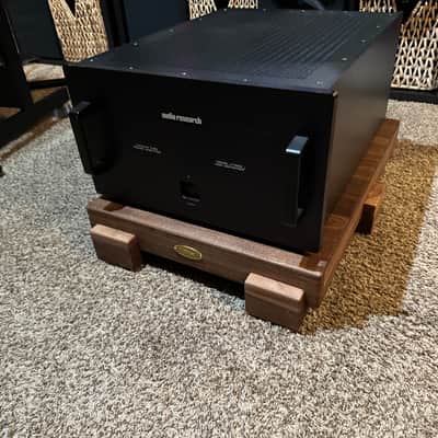 Custom made turntable isolation platform made with Solid walnut wood image 14