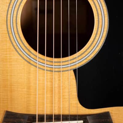 Taylor 110ce Dreadnought Acoustic/Electric Guitar - Solid Torrefield Spruce with Gig Bag - Factory Demo image 10