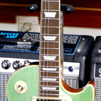2024 Epiphone Les Paul Standard '50s Figured Electric Guitar w/ Case! Seafoam Green! VERY NICE!!! image 4