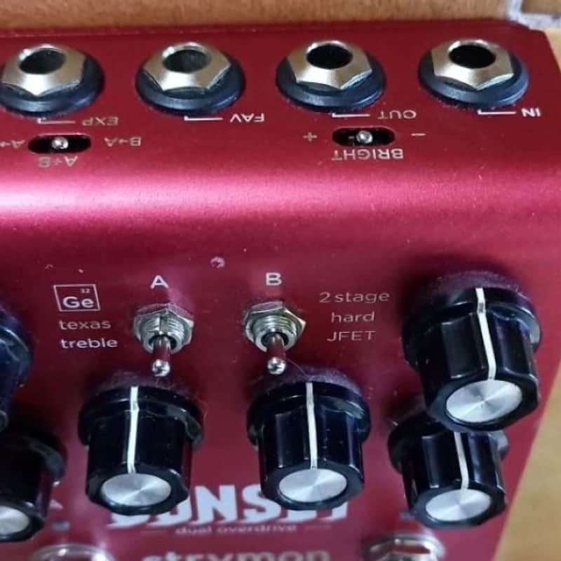2017 – Present Strymon Sunset Dual Overdrive Red
