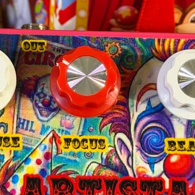 Atomic Fart Effects ARTISTAS DE LA PISTA Hand Made Left : (Based in Gold “Klon Centaur & Booster Ecoplex EP2 image 18