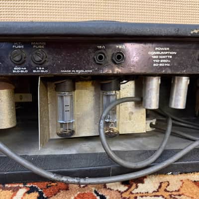 Vintage 1960s Selmer Treble N Bass 50 MKIII MK3 Valve Guitar Amplifier Players image 11