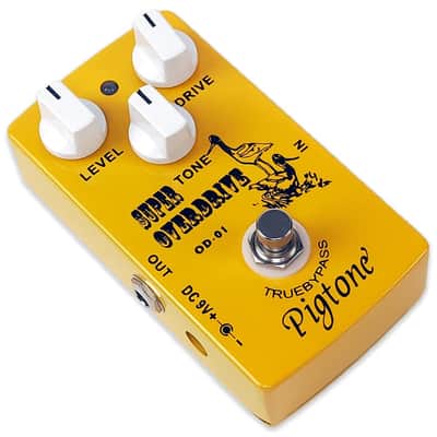 Pigtone PP-21 Super Overdrive Guitar Effect Pedal 9V DC-True Bypass image 6
