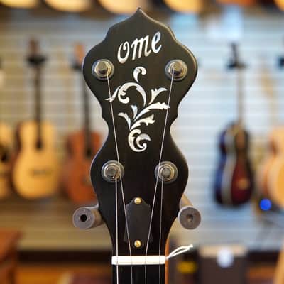 OME USA Jasmine Limited Edition 11" Open Back Banjo Cherry w/Hard Case image 7