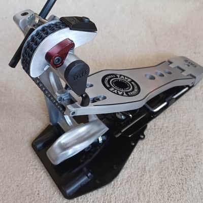 Taye Metalworks XP1 Single Bass Drum excellent condition Pedal – Ray Ayotte Era – Dual Chain image 10