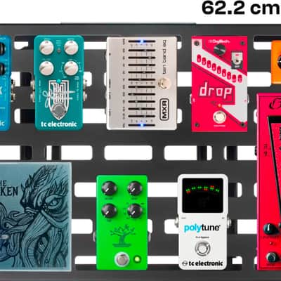RockBoard QUAD 4.2 Pedalboard, 24.5" x 12.5" w/ Flight Case image 3